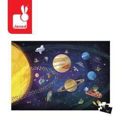 Janod Puzzle edukacyjne Układ słoneczny 100 elementów 5+ (edycja 2026)