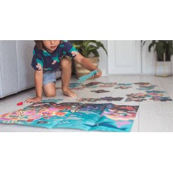 Janod Świecące Puzzle Ocean z Mini Lampką UV 24 Elementy 3+