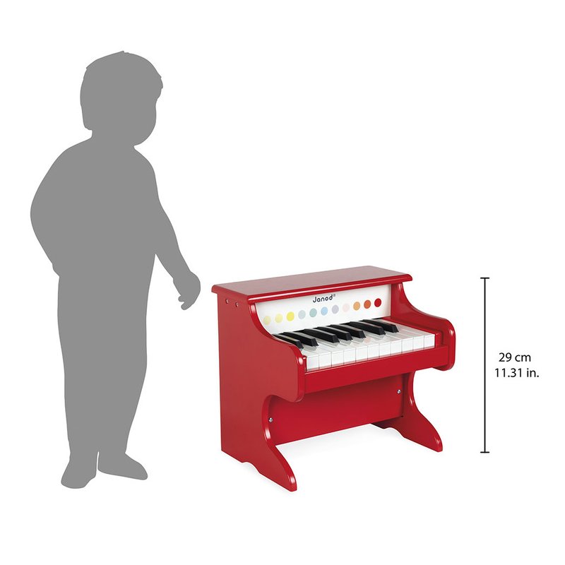 Janod Pianino elektroniczne Confetti 3+ (edycja 2026)