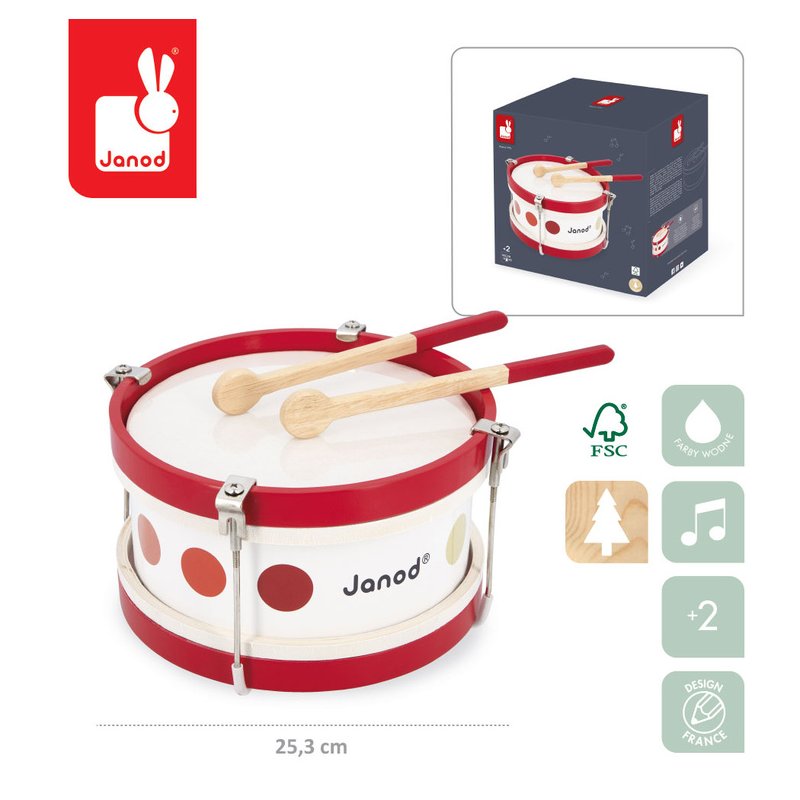 Janod Bębenek Confetti 2+ (edycja 2026)
