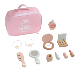 Tooky Toy Drewniany Zestaw Kosmetyczny Salon Piękności 3+ | BUBA TOYS