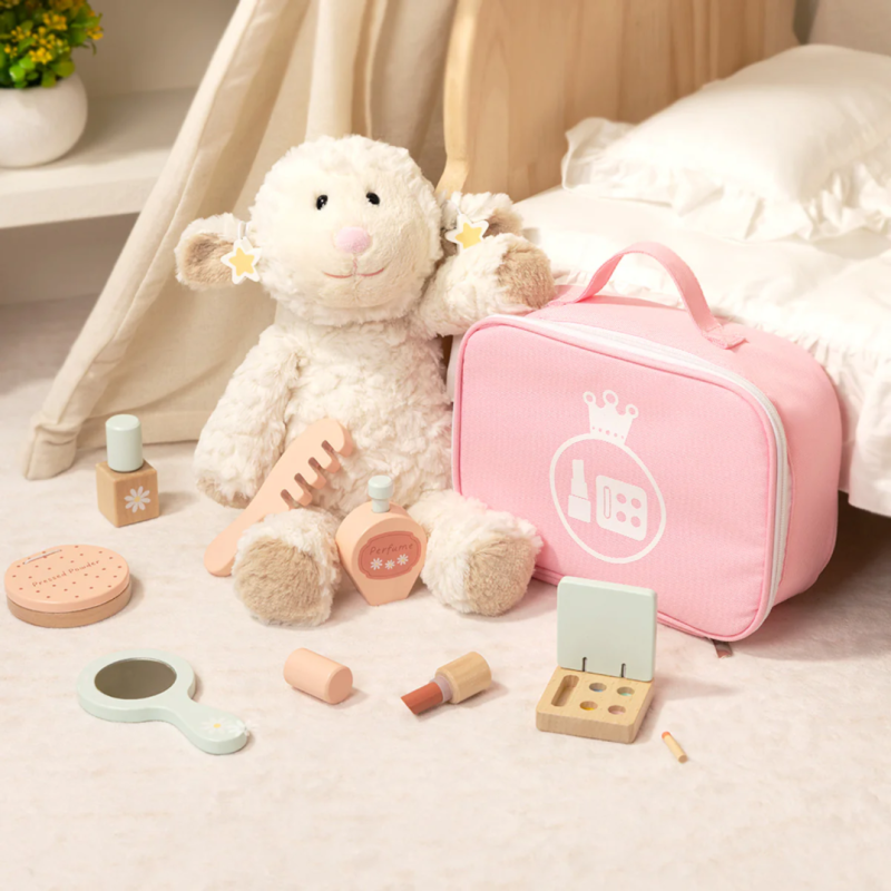 Tooky Toy Drewniany Zestaw Kosmetyczny Salon Piękności 3+ | BUBA TOYS