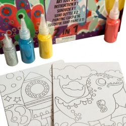 Tookyland Kolorowy Piasek Karnawał Sand Art 34 El. 3+ | BUBA TOYS