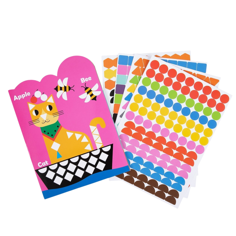 Tookyland Zestaw Kreatywny 4w1 Naklejki Mozaika DIY 3+ | BUBA TOYS