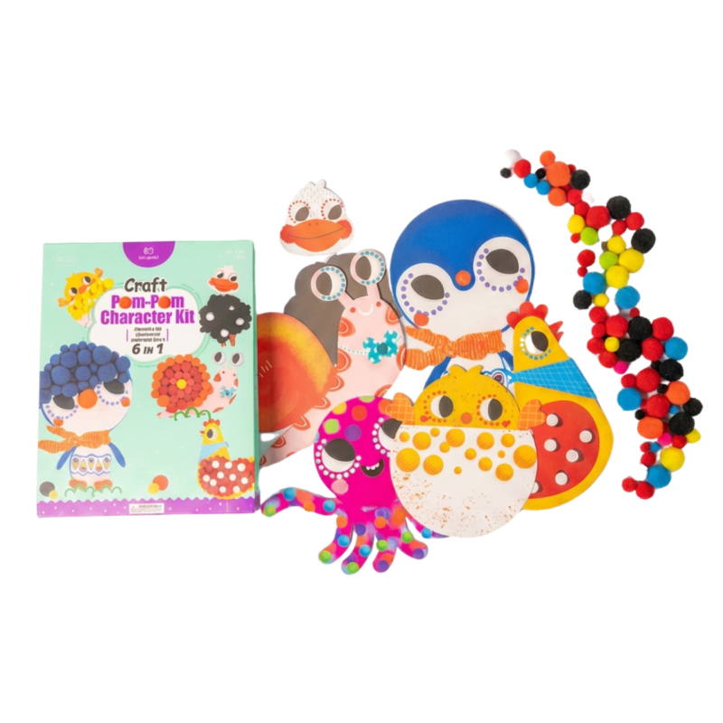 Tookyland Zestaw Kreatywny 4w1 Naklejki Mozaika DIY 3+ | BUBA TOYS