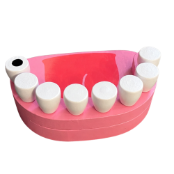Zestaw Dentystyczny Drewniany Dentysta w Walizce 10 El. 3+ | BUBA TOYS