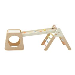 Classic World Zestaw Wspinaczkowy Montessori 5w1 Trójkąt Rampa 3+ | BUBA TOYS