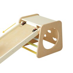 Classic World Zestaw Wspinaczkowy Montessori 5w1 Trójkąt Rampa 3+ | BUBA TOYS