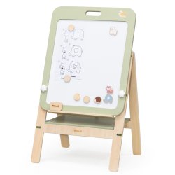Viga PolarB Drewniana Tablica Edukacyjna Magnetyczna Regulowana 3+ | BUBA TOYS