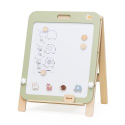 Viga PolarB Drewniana Tablica Edukacyjna Magnetyczna Regulowana 3+ | BUBA TOYS