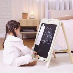 Viga PolarB Drewniana Tablica Edukacyjna Magnetyczna Regulowana 3+ | BUBA TOYS