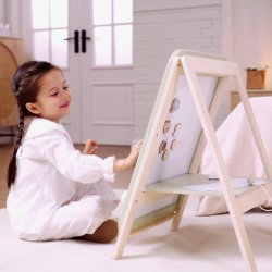Viga PolarB Drewniana Tablica Edukacyjna Magnetyczna Regulowana 3+ | BUBA TOYS