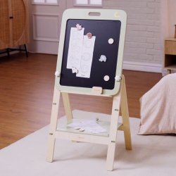 Viga PolarB Drewniana Tablica Edukacyjna Magnetyczna Regulowana 3+ | BUBA TOYS