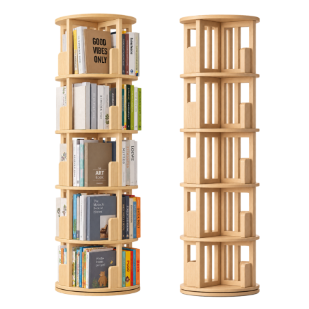 Obrotowa Biblioteczka Regał na Książki 360° | Buba Toys