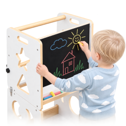 Drewniany Pomocnik Kuchenny 3w1 Kitchen Helper | BubaToys