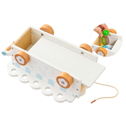 Drewniana Lodziarnia Wózek z Lodami dla Dzieci 3+ | Buba Toys
