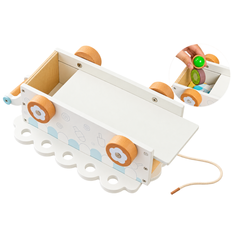Drewniana Lodziarnia Wózek z Lodami dla Dzieci 3+ | Buba Toys