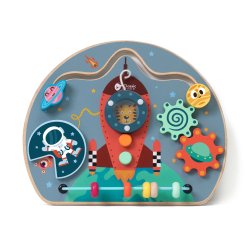 Classic World Tablica Manipulacyjna Sensoryczna 6w1 12m+ | Buba Toys