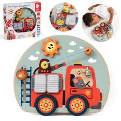 Classic World Tablica Manipulacyjna Straż Pożarna 6w1 12m+ | Buba Toys