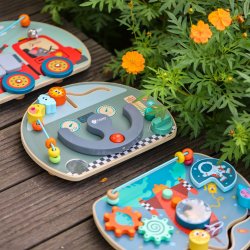 Classic World Tablica Manipulacyjna Straż Pożarna 6w1 12m+ | Buba Toys