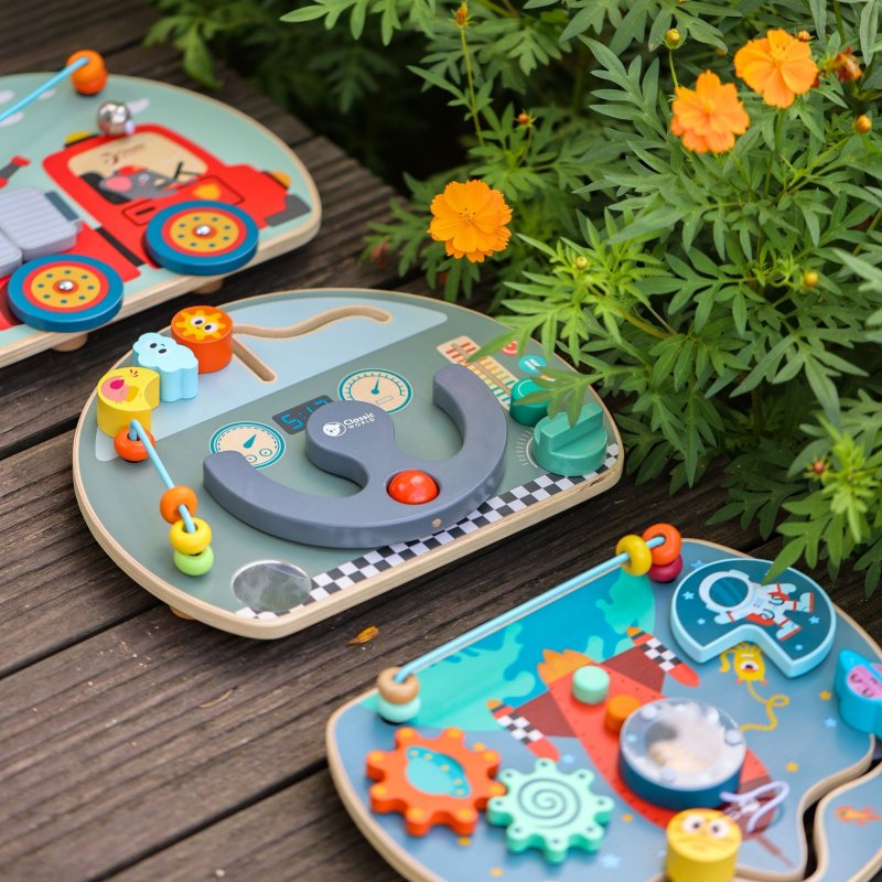 Classic World Tablica Manipulacyjna Straż Pożarna 6w1 12m+ | Buba Toys