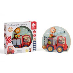 Classic World Tablica Manipulacyjna Straż Pożarna 6w1 12m+ | Buba Toys