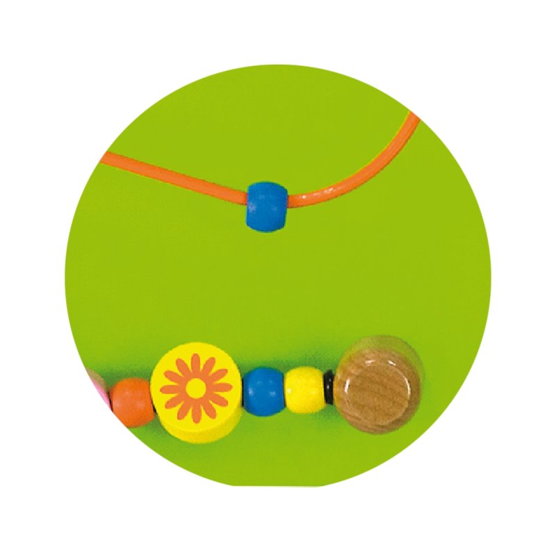 Viga Toys Tablica Manipulacyjna Krokodyl Montessori 18m+ | Buba Toys